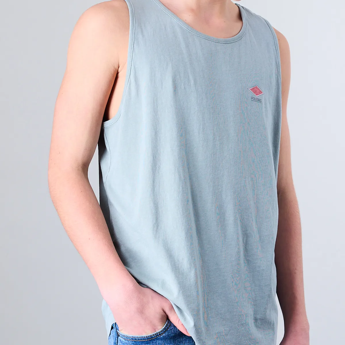 POLEMIC - Polera Musculosa de Algodón XV1392 Polemic