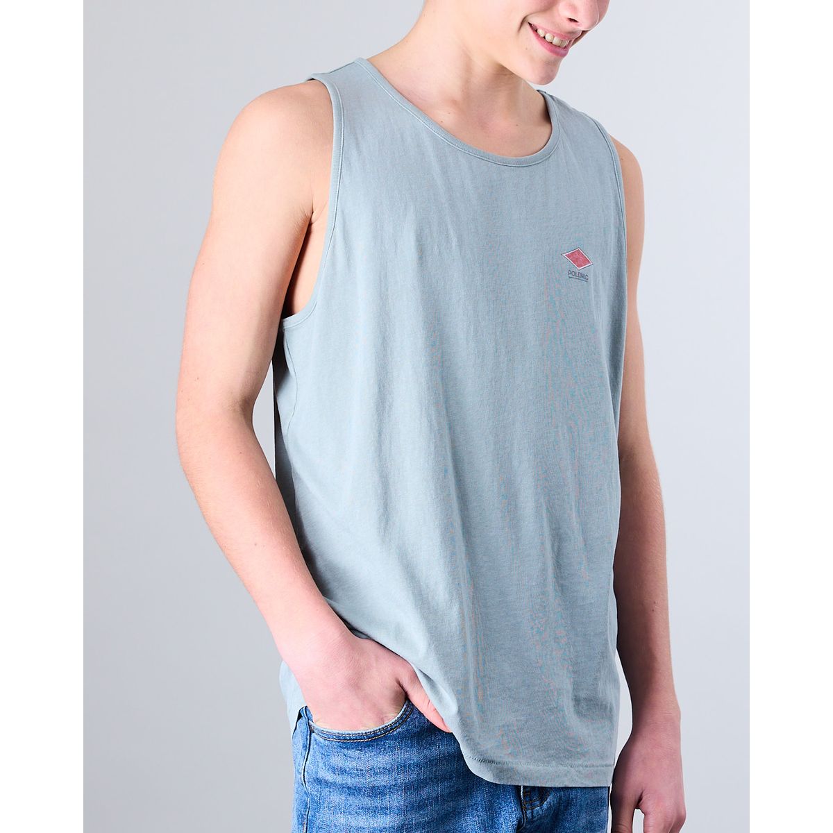 POLEMIC - Polera Musculosa de Algodón XV1392 Polemic