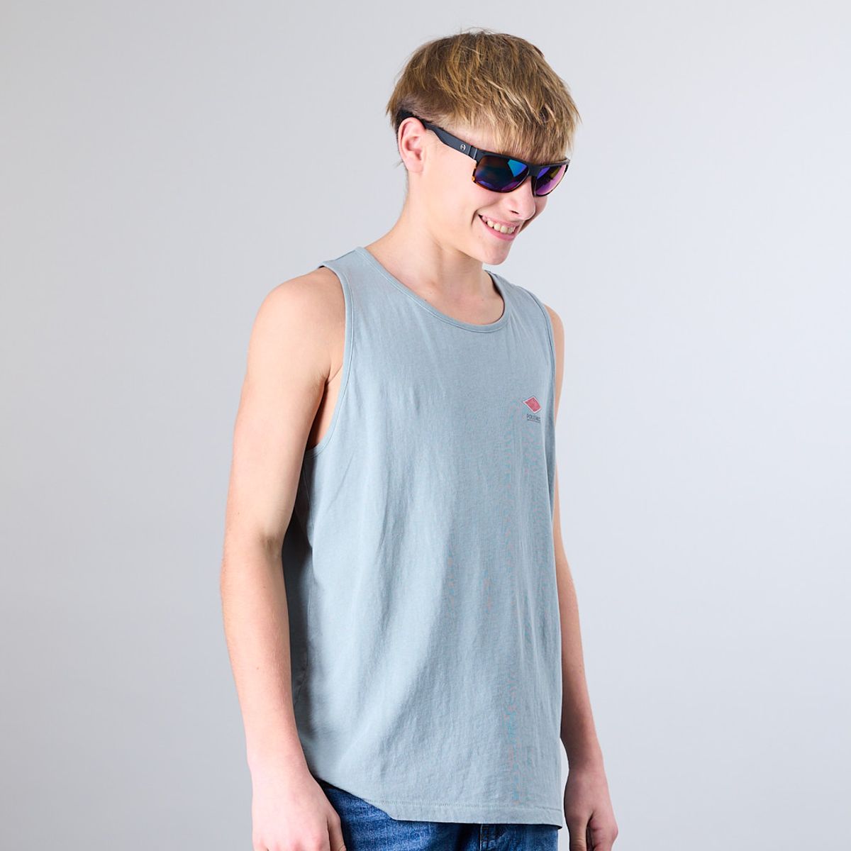 POLEMIC - Polera Musculosa de Algodón XV1392 Polemic