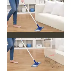 GENERICO - Ruedas Universales Extensibles - Soporta 225 kg / Freno / Largo Ajustable