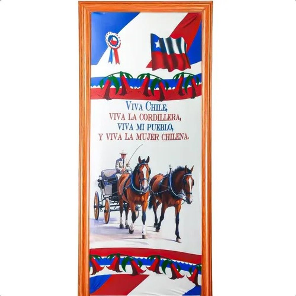 GENERICO - Fundas Para Puertas Fiestas Patrias Chile Fundas Elasticas