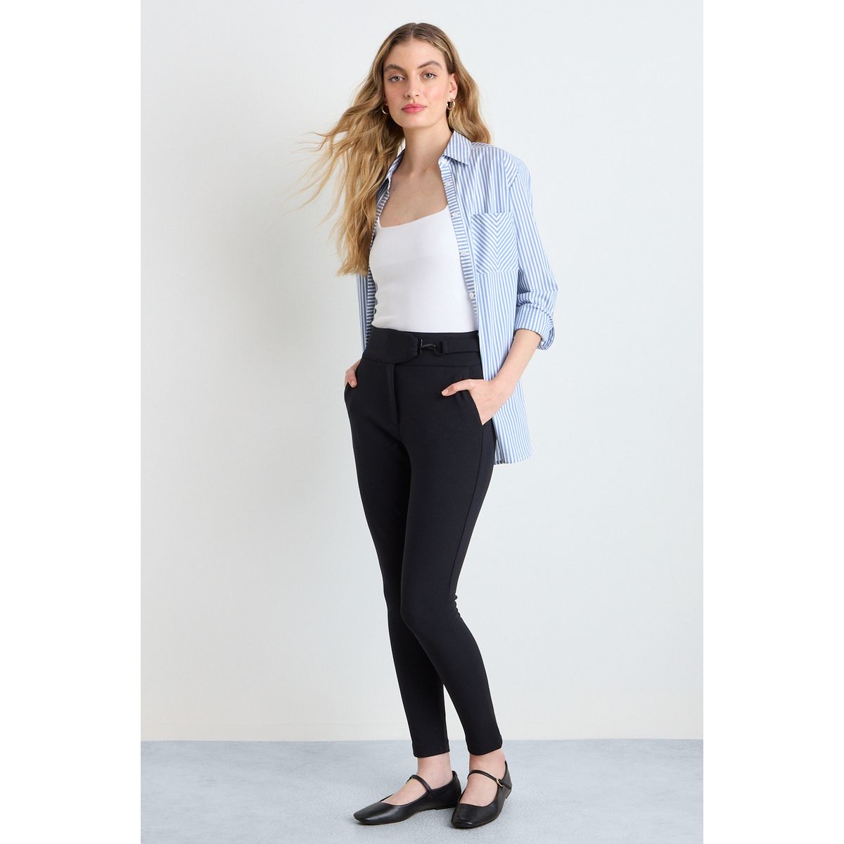 IO - Calza Mujer Negro IO