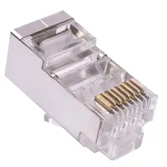 ATLANTICSWIRE - CONECTOR RJ45 CAT5E FTP, METALICO 100 UNI.
