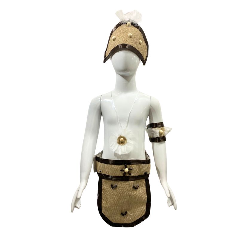 EKOL TACTICA MILITAR - Traje Pascuense Con Plumas Masculino Fiestas Patrias