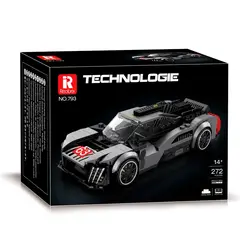 GENERICO - Auto Armable Peugeot 9x8 Le Mans Reobrix 272 Piezas