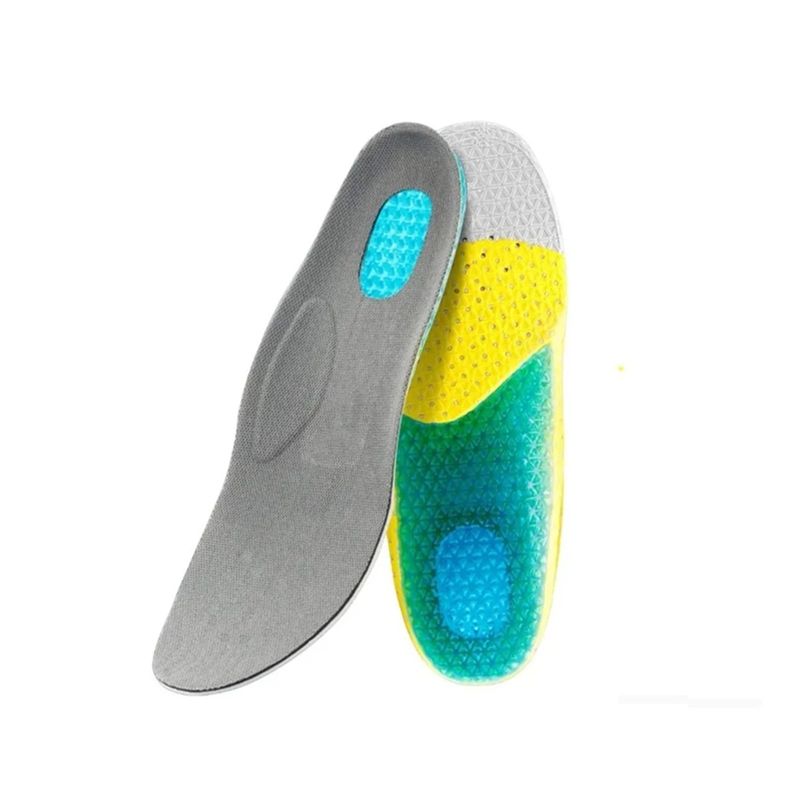 GENERICO - Plantillas Gel Deportiva Fascitis Plantar Ortopedica Silicon