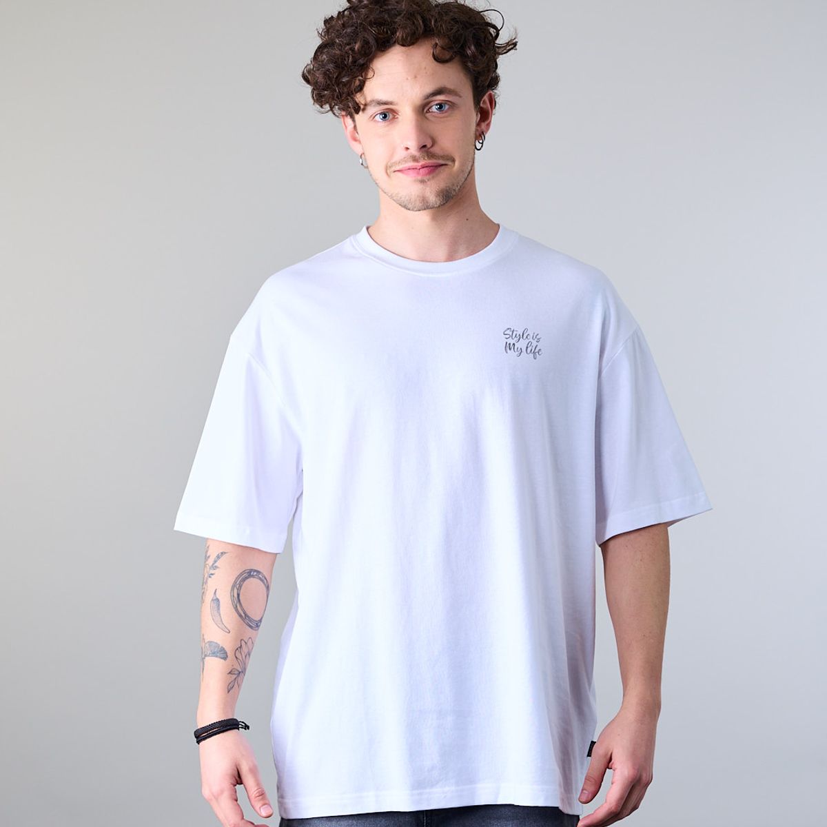 POLEMIC - Polera hombre manga corta Relaxed XV1785 Polemic