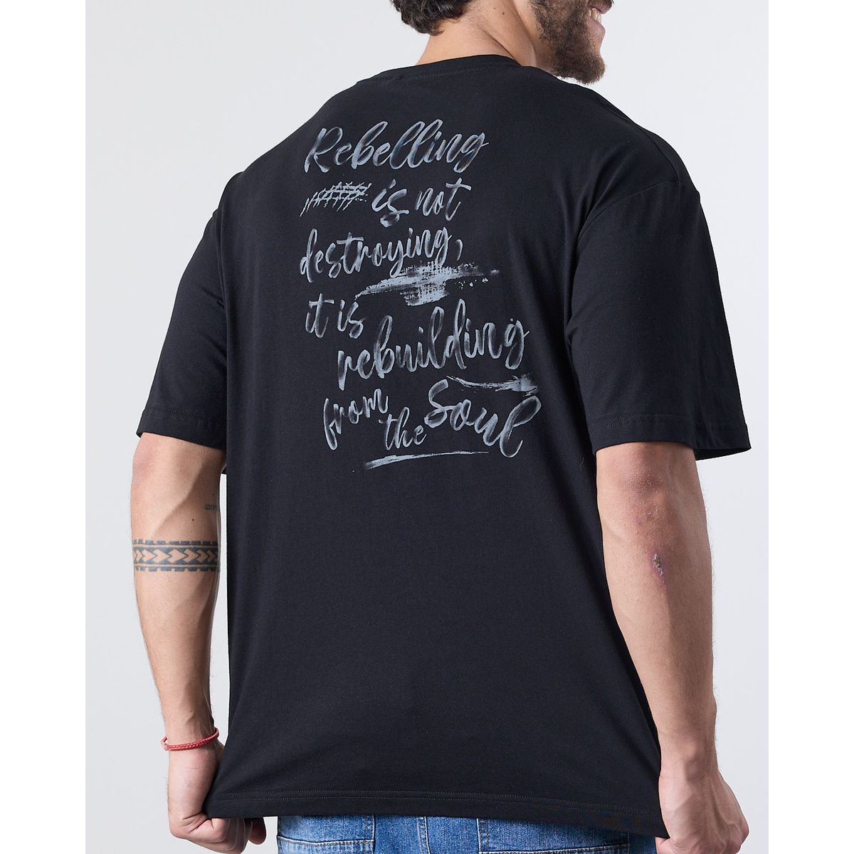 POLEMIC - Polera hombre manga corta Relaxed XV1785 Polemic