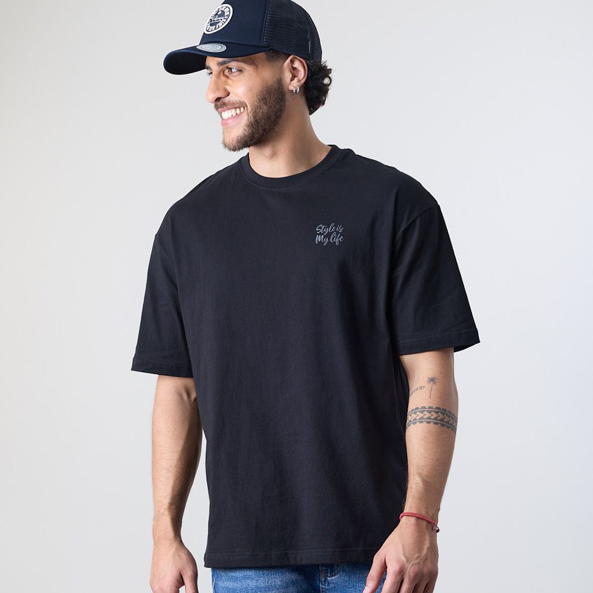 POLEMIC - Polera hombre manga corta Relaxed XV1785 Polemic