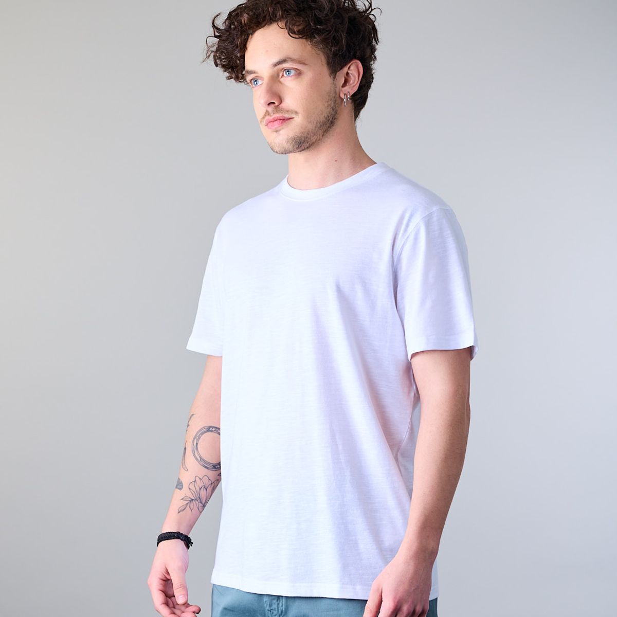 POLEMIC - Polera hombre manga corta tipo Bambu XV1710 Polemic