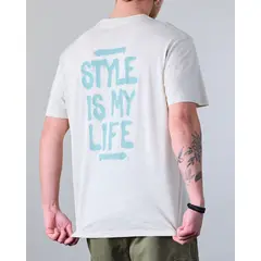 POLEMIC - Polera hombre manga corta tipo Bambu XV1712