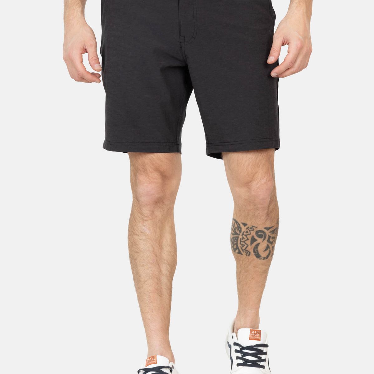 MAUI AND SONS - Bermuda Kimo Negro Hombre Maui And Sons - Negro