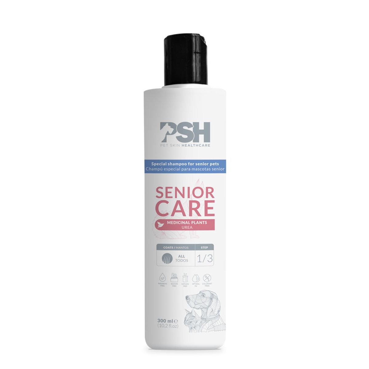 GENERICO - Shampoo para Mascotas Senior Care PSH 300 ml