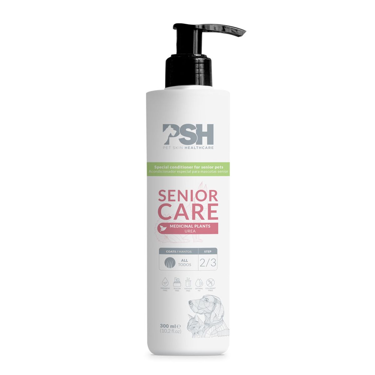GENERICO - Acondicionador para Mascotas Senior Care PSH 300 ml