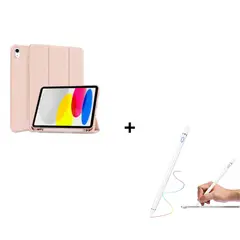 GENERICO - Pack Carcasa Smart Case Para iPad 10.9 2022 + Lápiz Pencil