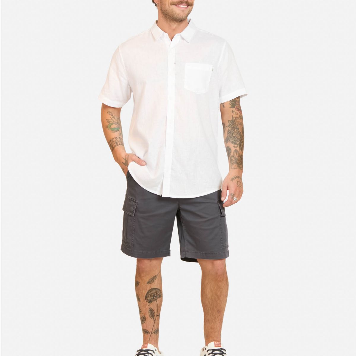 MAUI AND SONS - Bermuda Rawai Gris Hombre Maui And Sons - Gris