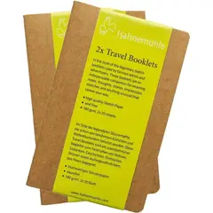 HAHNEMUHLE - Set 2 Libretas Dibujo de Viaje 140gr 20h 13x21cm