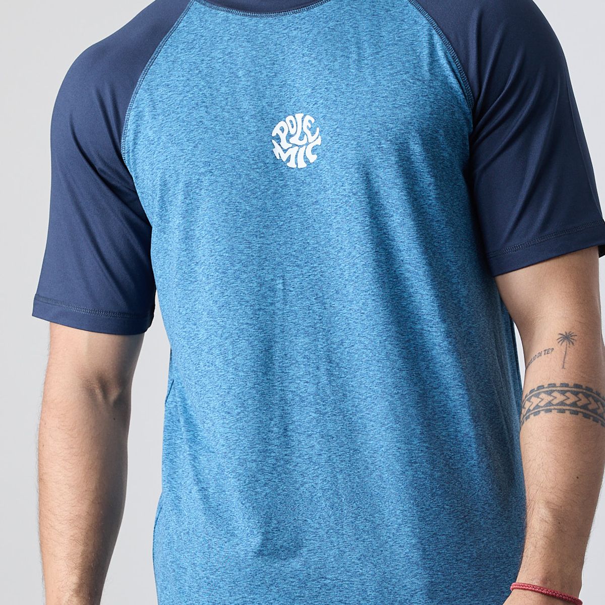 POLEMIC - Polera Filtro UV manga corta Raglan XV1767 Polemic