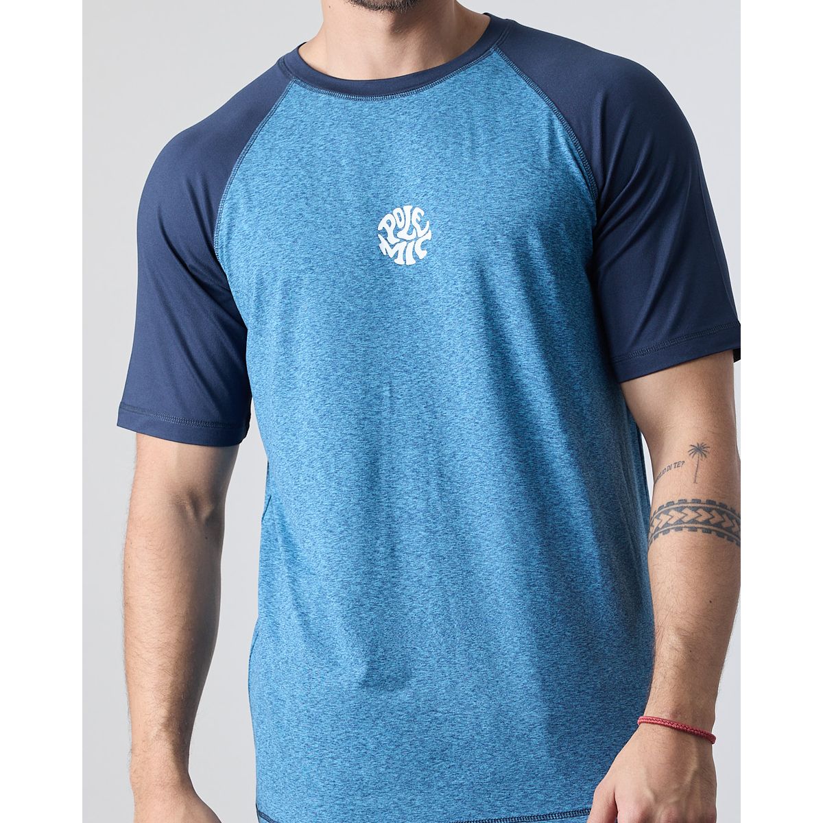 POLEMIC - Polera Filtro UV manga corta Raglan XV1767 Polemic