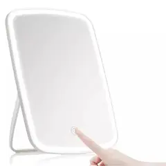 GENERICO - Espejo Rectangular Led Con Luz Ideal Para Maquillaje