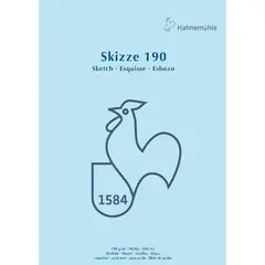 HAHNEMUHLE - Block Dibujo Skizze 190 190gr 50hjs A3 29x42cm