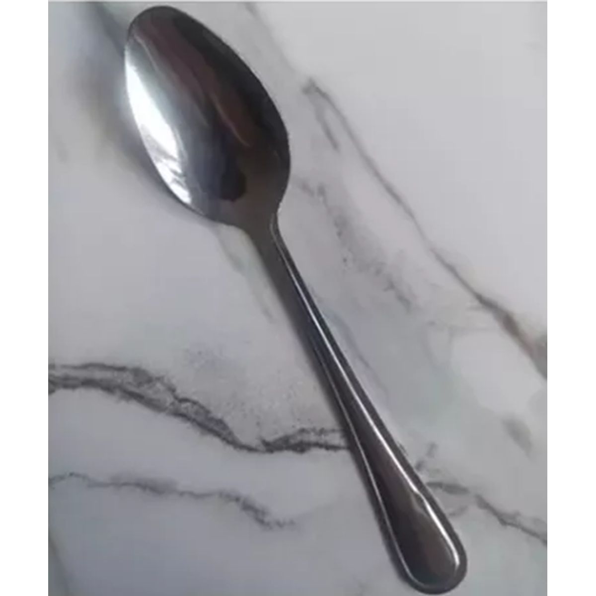 GENERICO - Pack cucharas te cafe postre cocina color plata