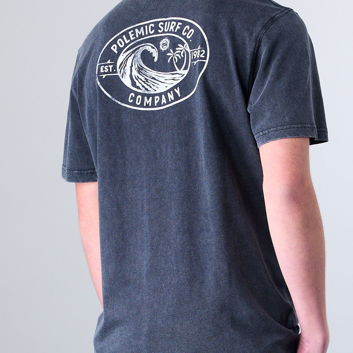 POLEMIC - Polera junior manga corta Company XV1375 Polemic