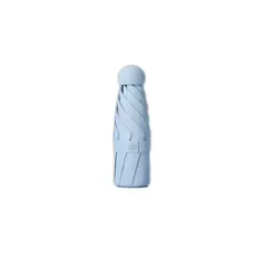GENERICO - Rayos uv mini paragua bolsillo sombrilla plegable 8huesos az