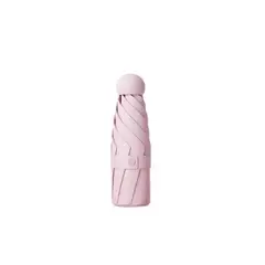 GENERICO - Rayos uv mini paragua bolsillo sombrilla plegable 8huesos ro