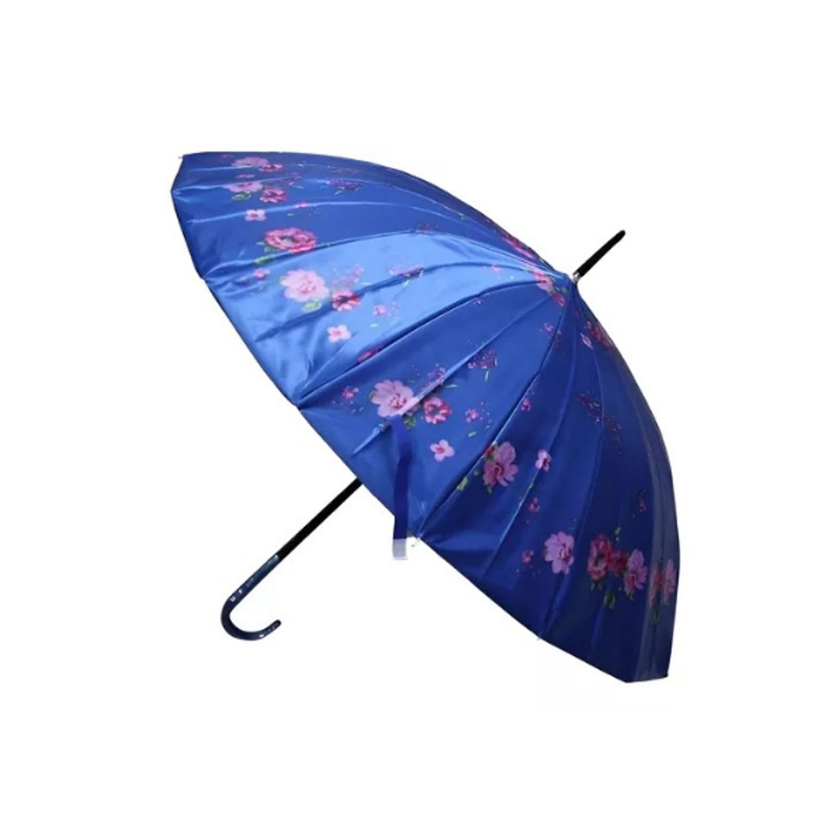 GENERICO - Paraguas plegable varillas automático azul