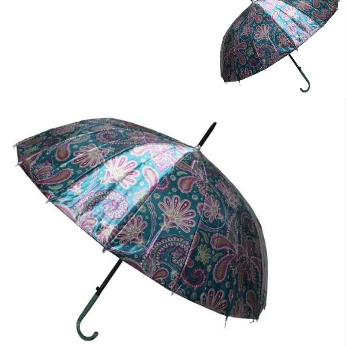 GENERICO - Paraguas plegable varillas automático multicolor