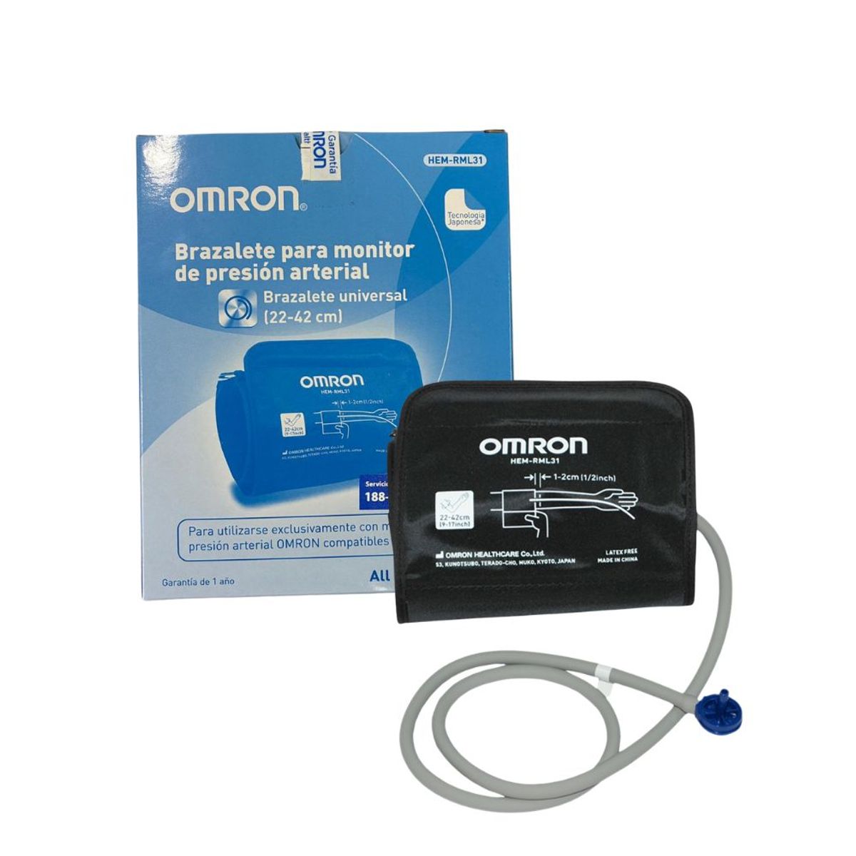 OMRON - Brazalete Repuesto Toma Presión Universal Omron (22-42 Cm)