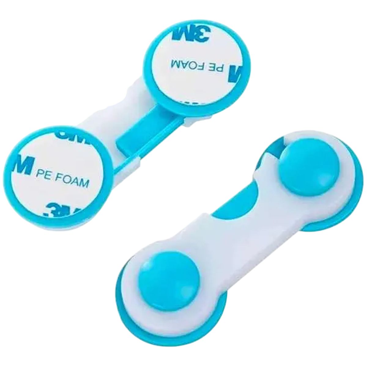 GENERICO - Pack Cerraduras De Seguridad Para Puertas De Gabinete