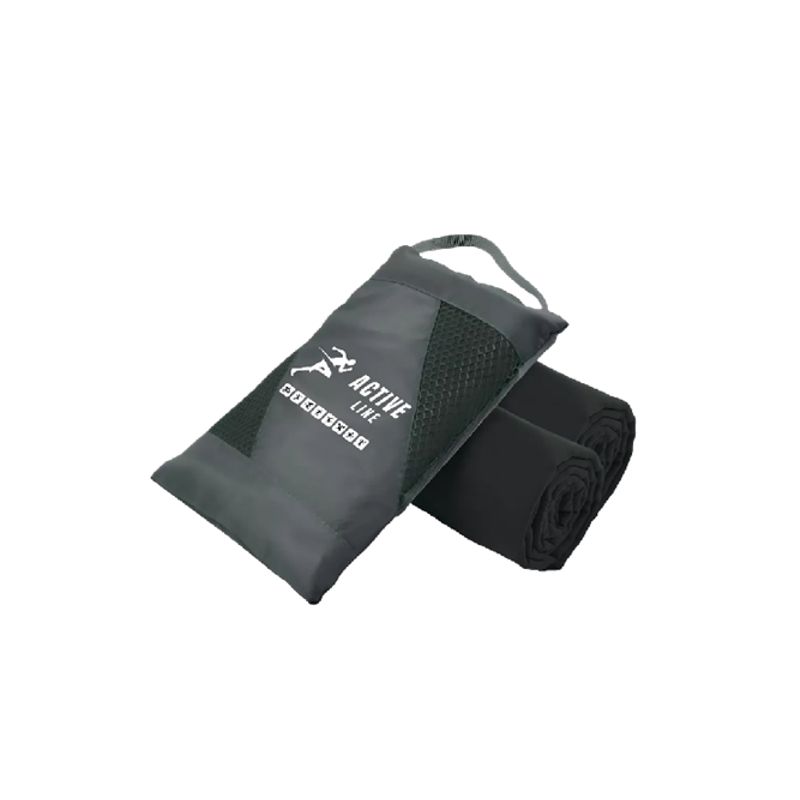 GENERICO - Toalla microfibra secado rápido pack + estuche negro