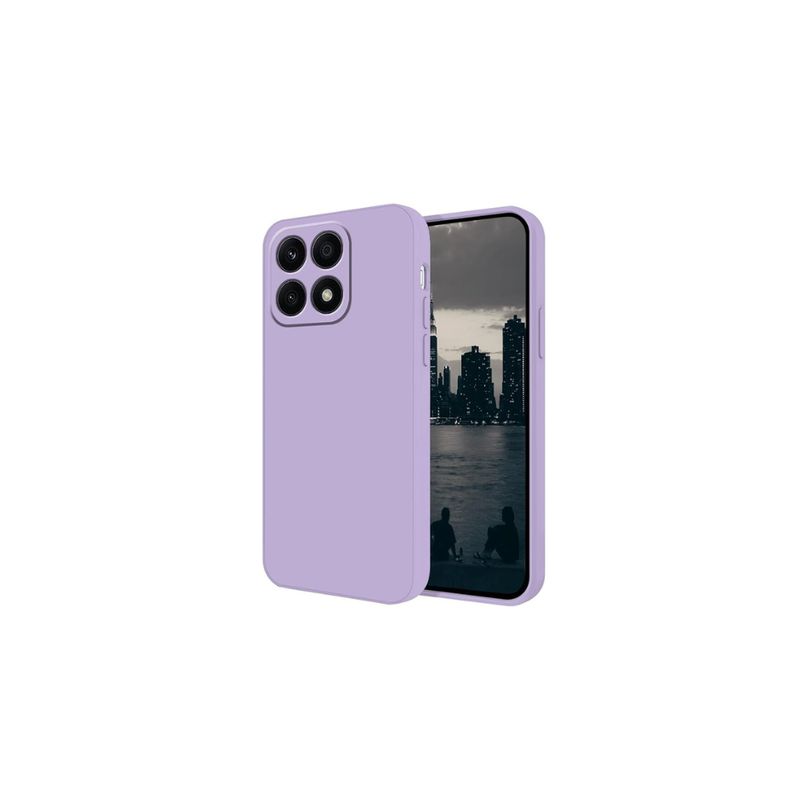 GENERICO - Carcasa Silicona Antigolpe Colores Para Honor X6b 5G - Lila