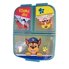 INTEK GAMES - Portasandwich 3 Reparticiones Paw Patrol Azul