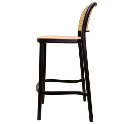 Imagen 2 del producto Taburete piso de Bar Urban 65 cm Polipropileno - Negro