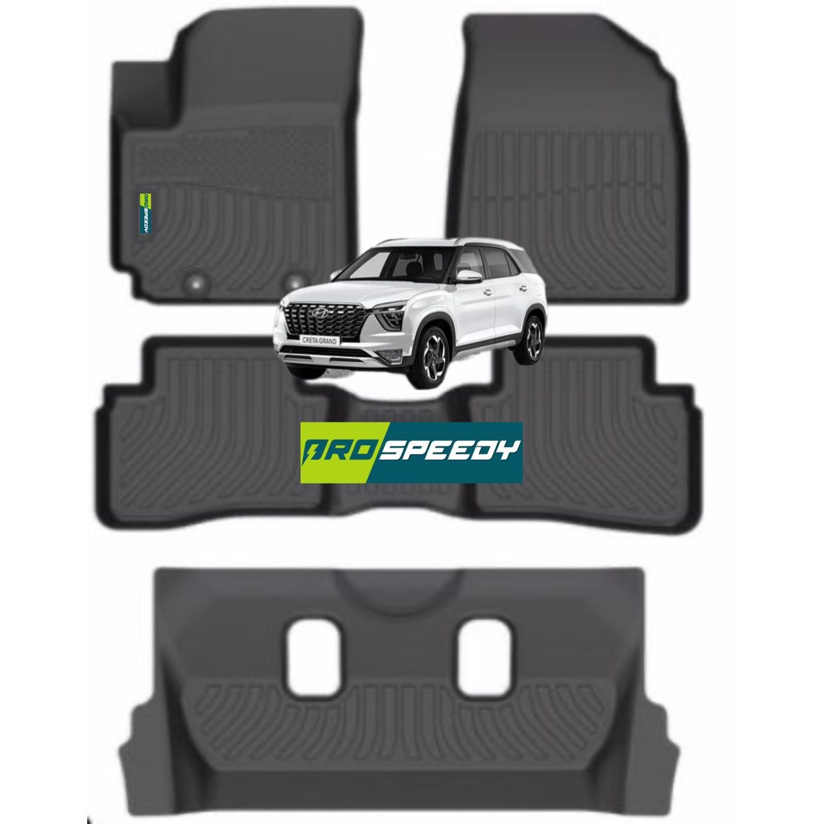 GENERICO - PISOS CALCE PERFECTO PROSPEEDY HYUNDAI GRAND CRETA 2021AL2024-2025