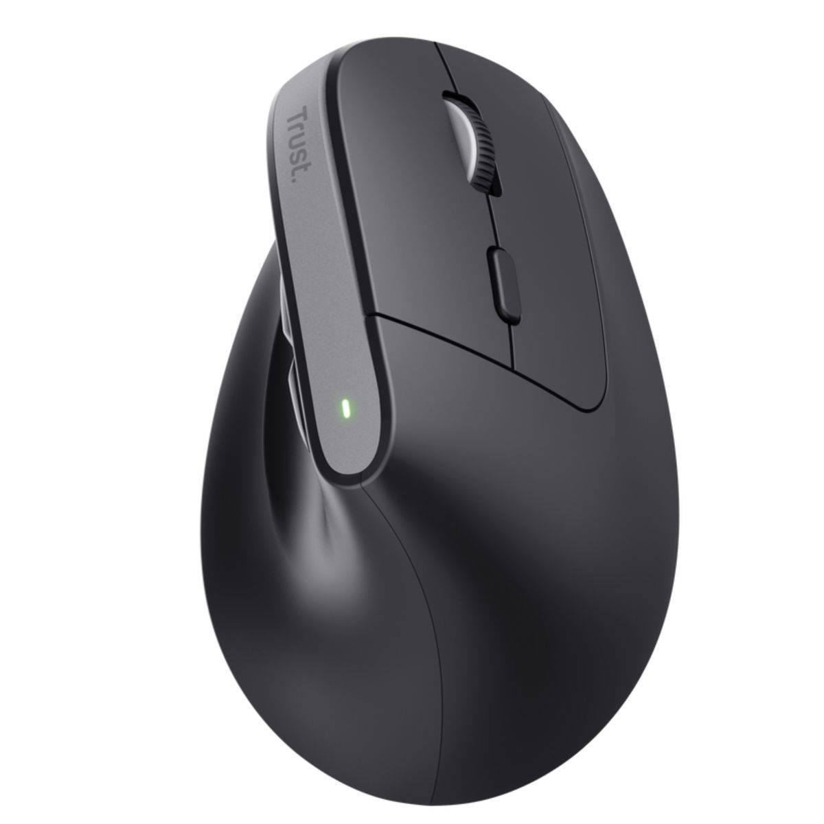 TRUST - Mouse Inalámbrico Vertical Ergonómico Bayo+ Bluetooth  USB