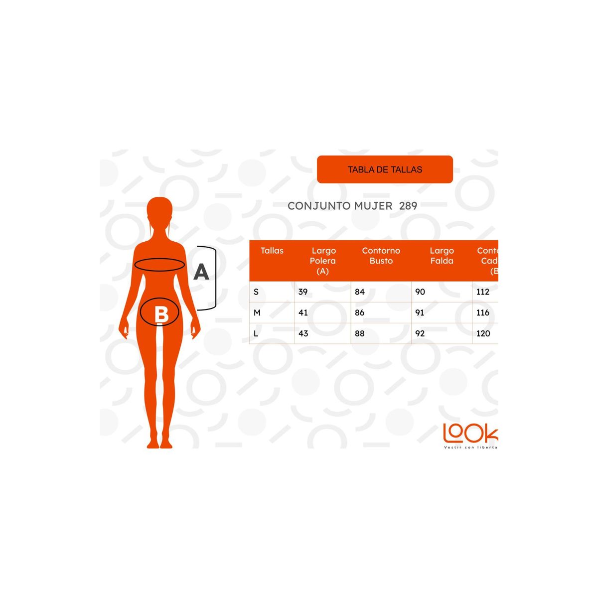 LOOK SHOP - Conjunto Premium, Dos Piezas Primavera Verano. Juvenil 289