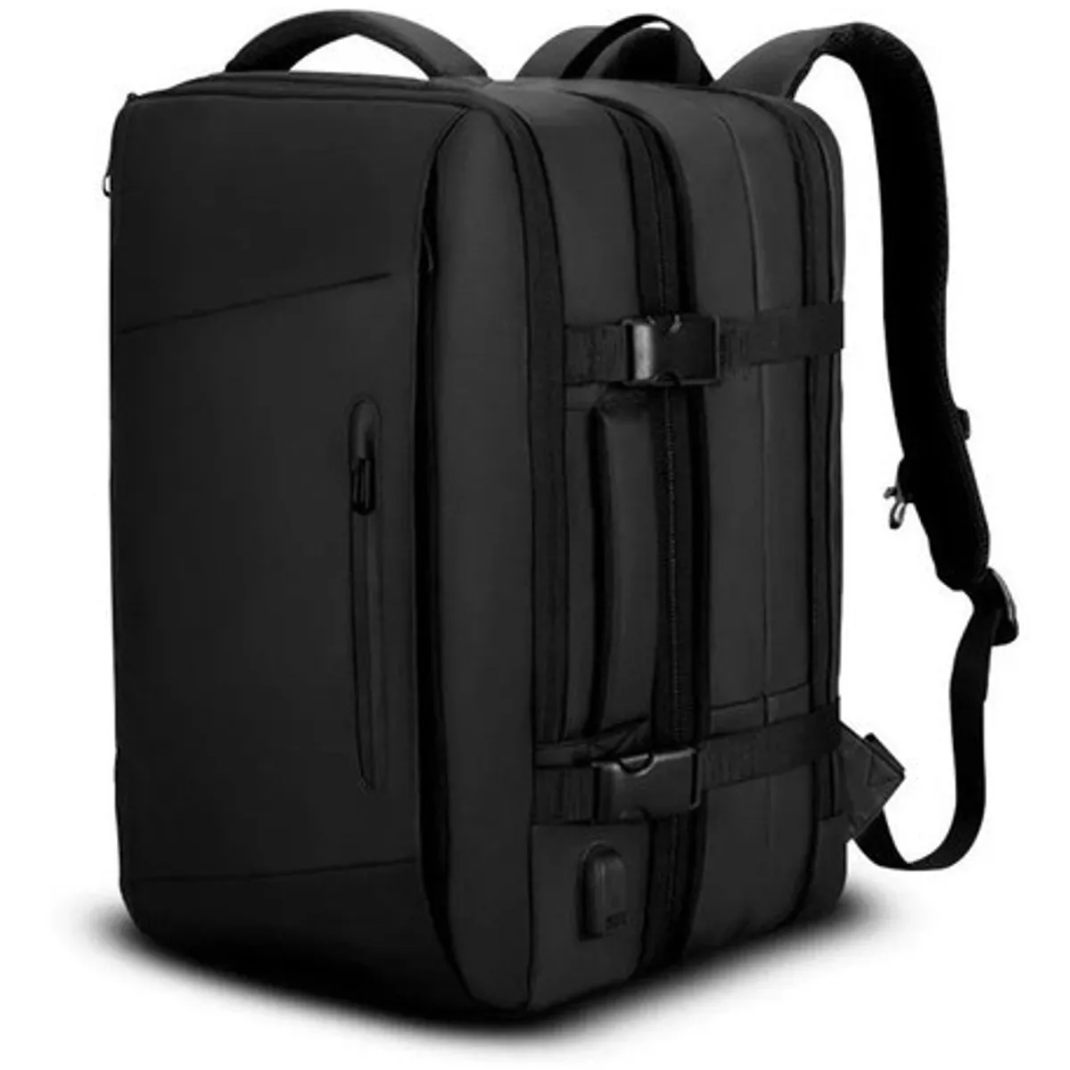 MUNDO MAGIA - Mochila Maleta Impermeable Antirrobo Expansible 35l Usb