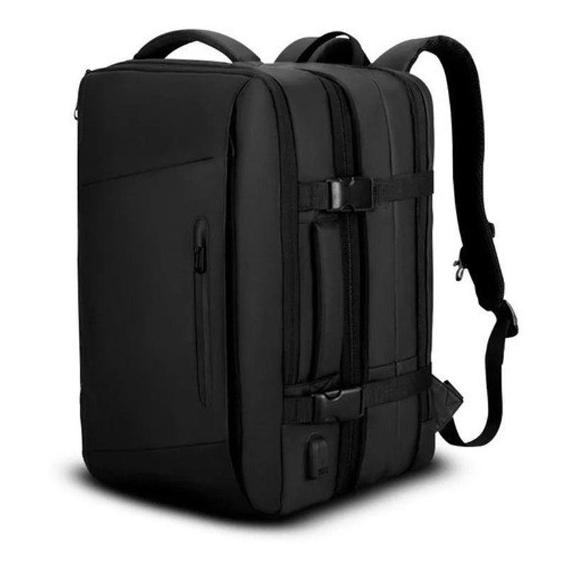 MUNDO MAGIA - Mochila Maleta Impermeable Antirrobo Expansible 35l Usb
