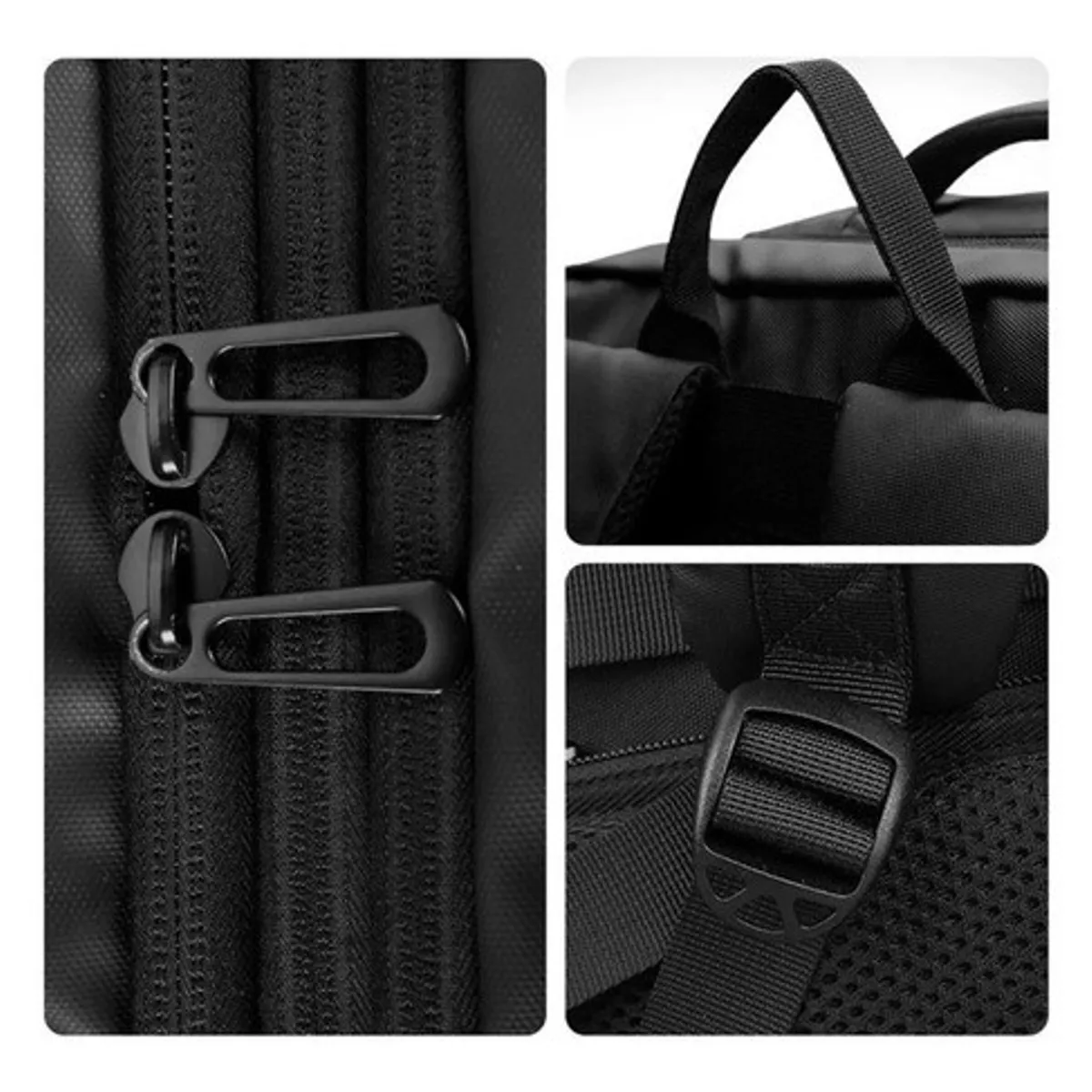 MUNDO MAGIA - Mochila Maleta Impermeable Antirrobo Expansible 35l Usb