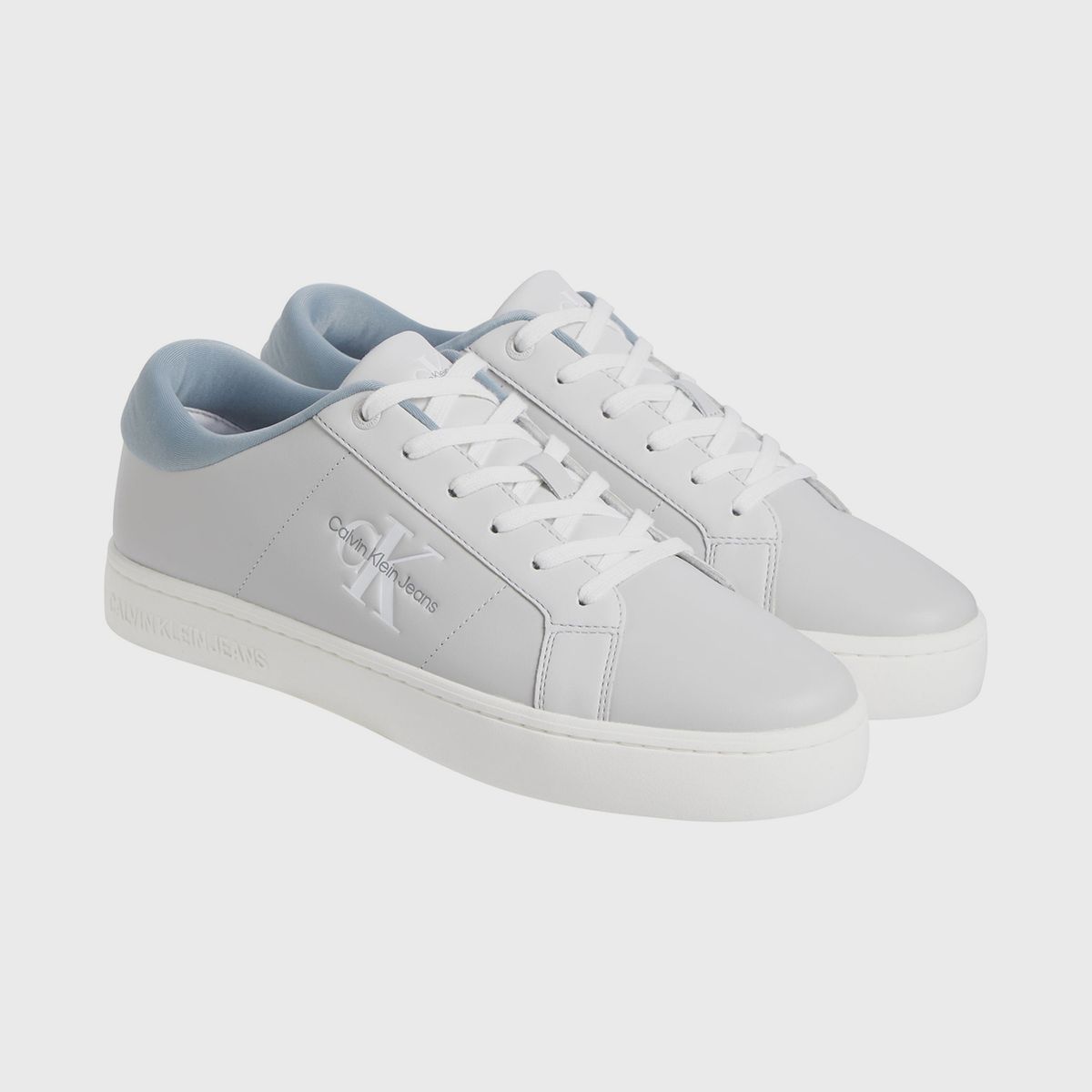 CALVIN KLEIN - Zapatillas Classic Cupsole Low Laceup Gris Calvin Klein