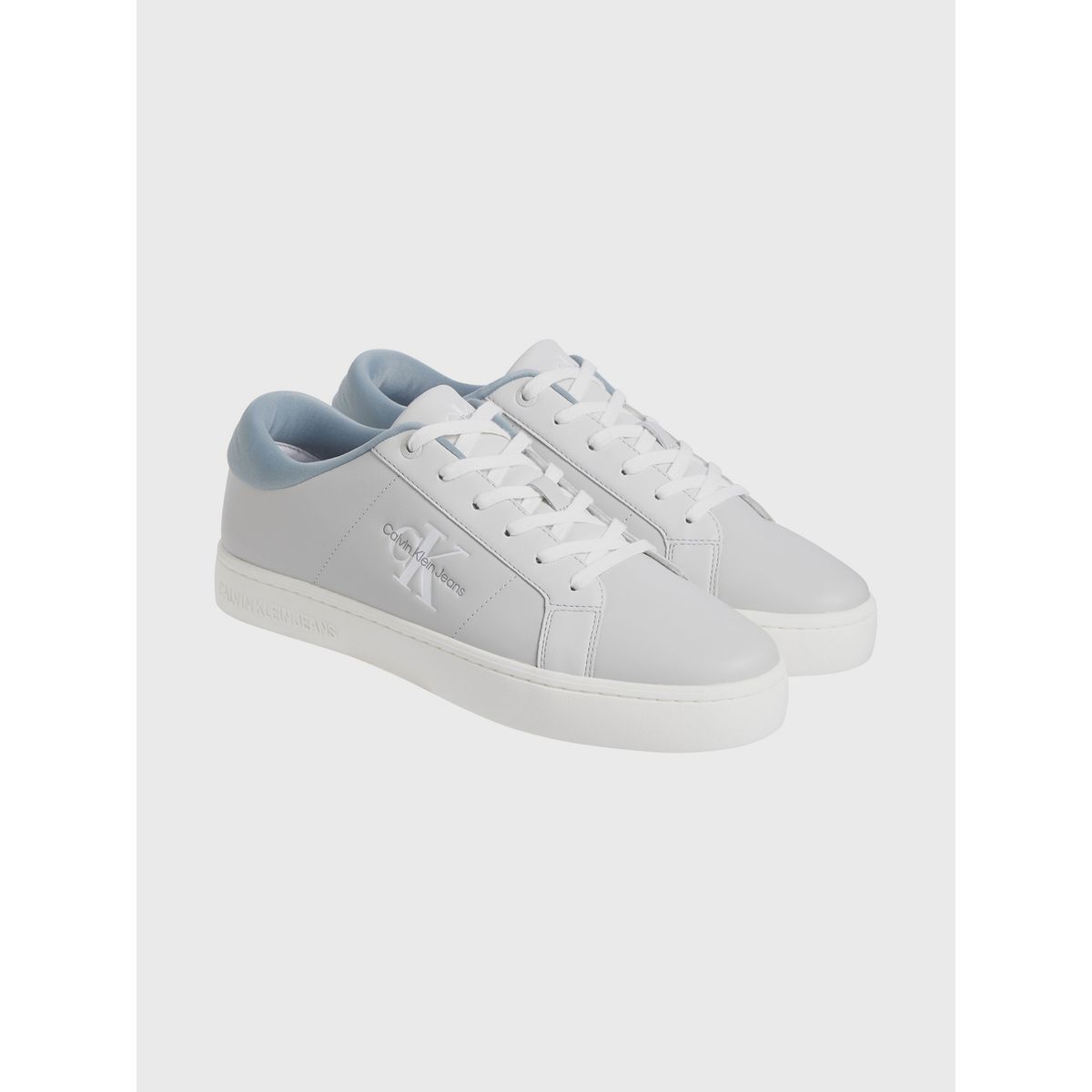 CALVIN KLEIN - Zapatillas Classic Cupsole Low Laceup Gris Calvin Klein