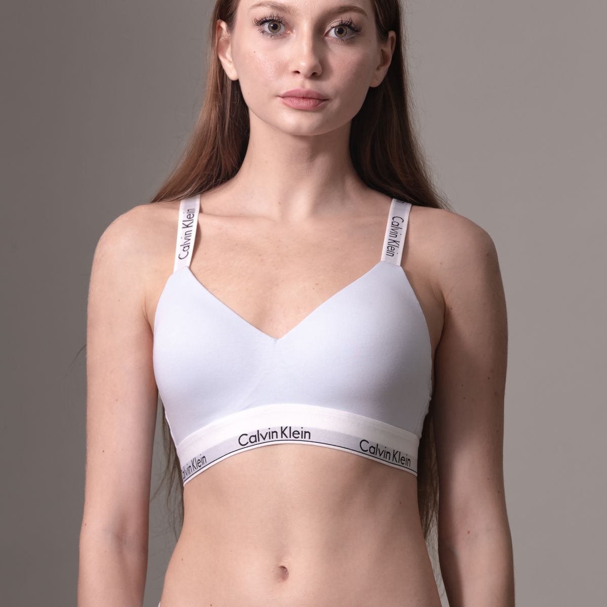 CALVIN KLEIN - Bralette Icon Cotton Lila Calvin Klein