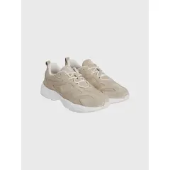 CALVIN KLEIN - Zapatillas Retro Tennis Low Beige