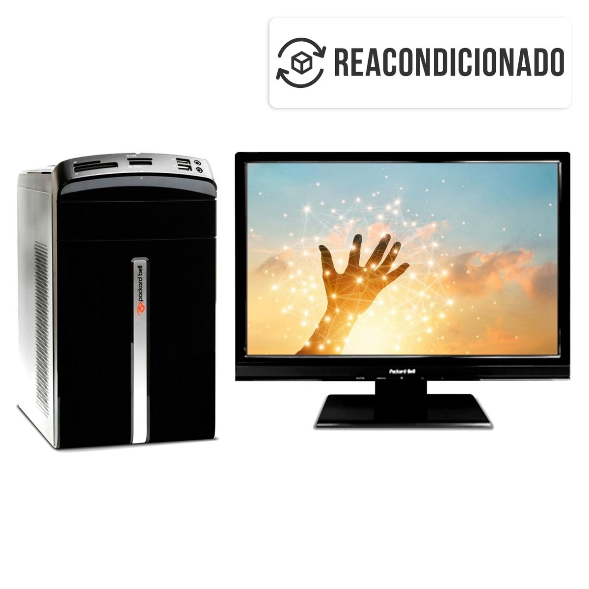 PACKARDB - CPU PACKARD BELL IMEDIA S1800 CON MONITOR 19