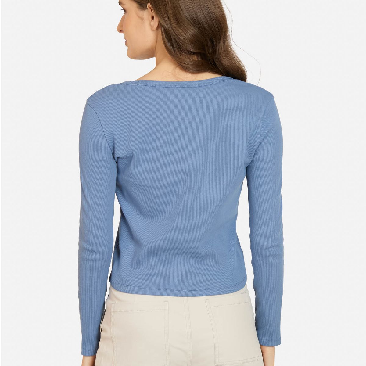 MAUI AND SONS - Polera ML Liora Azul Mujer Maui And Sons - Azul