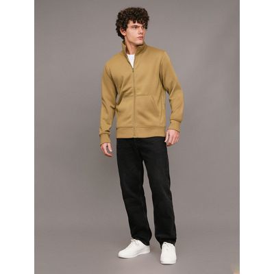 Imagen 2 del producto Polerón con Cierre Logo Tape Verde